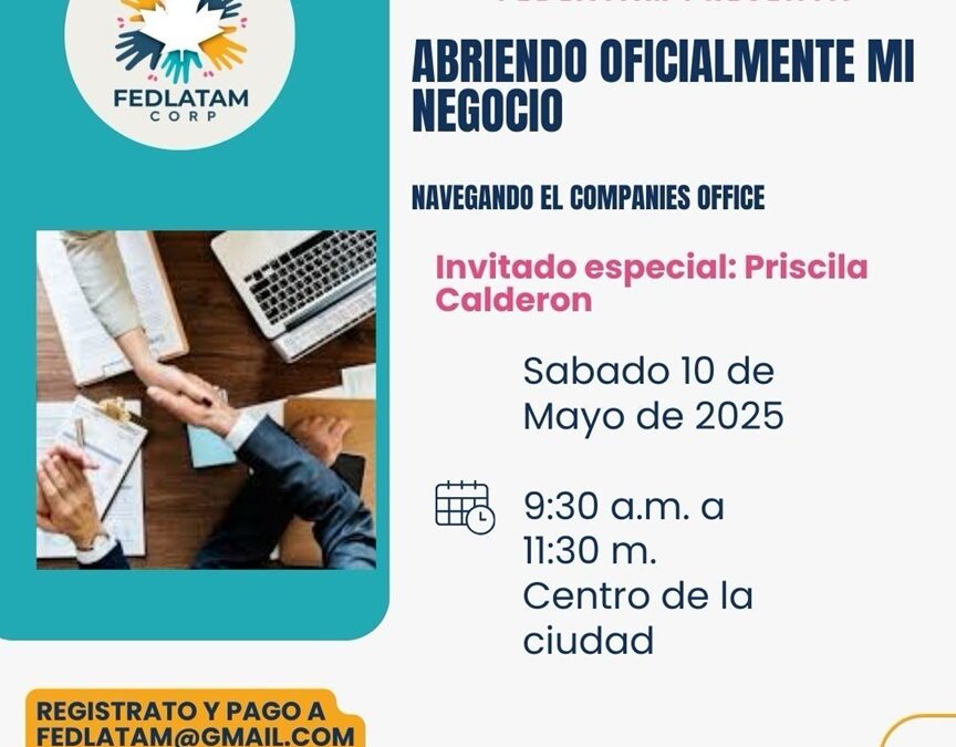 Abriendo oficialmente mi negocio